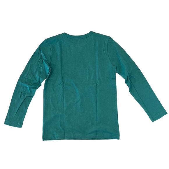 NWT J. Crew Boys' Green T. Rex Christmas Graphic Tee - SIZE S - Picture 3 of 7